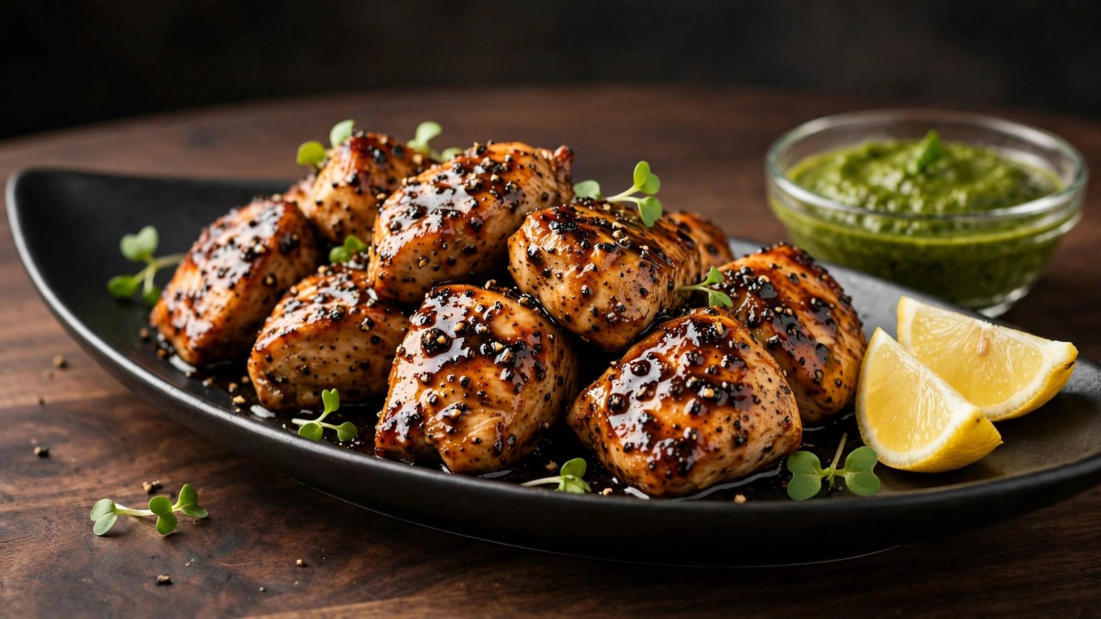 Chicken Black Pepper Sauce 